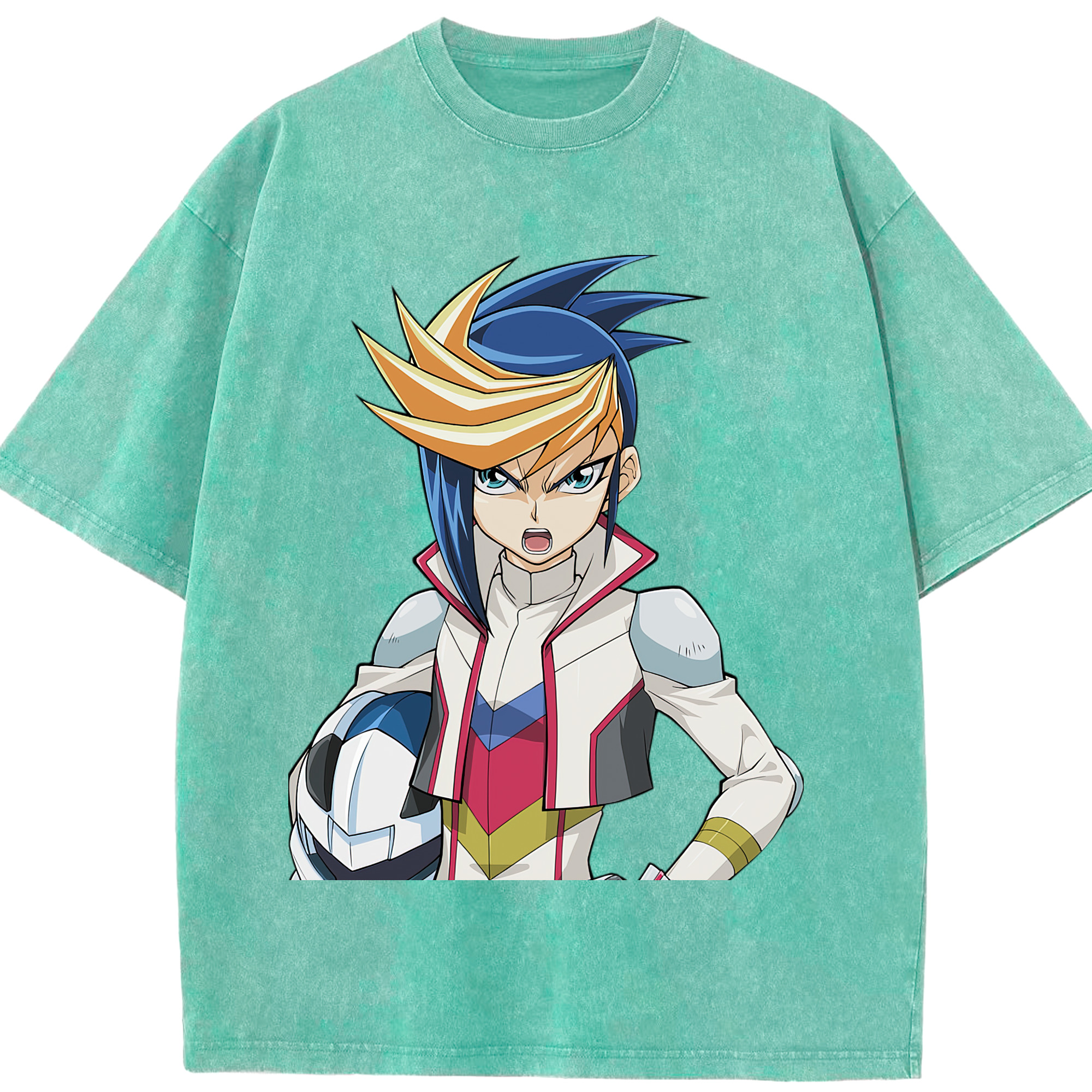 （画像用） 遊☆戯☆王 Yu-Gi-Oh! 綿100% ヴィンテージ風 半袖Tシャツ（フロントプリント）